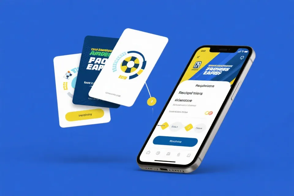 移动端开户注册流程示意图