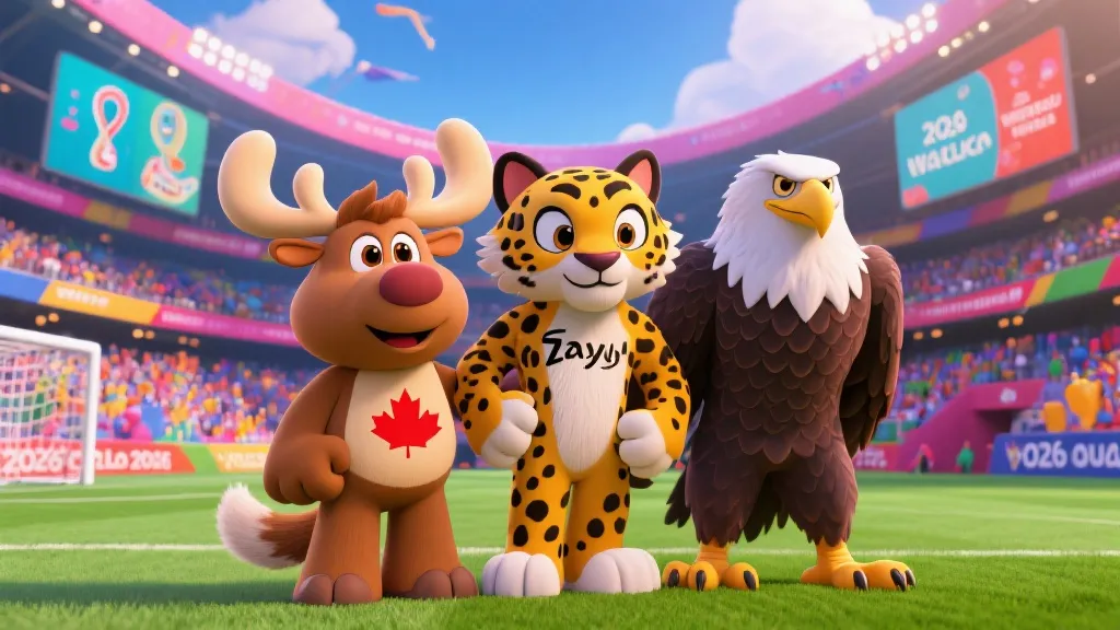 揭秘2026世界杯吉祥物：Maple、Zayu与Clutch背后的文化密码与狂欢寓意